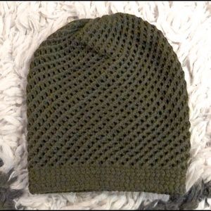 green beanie